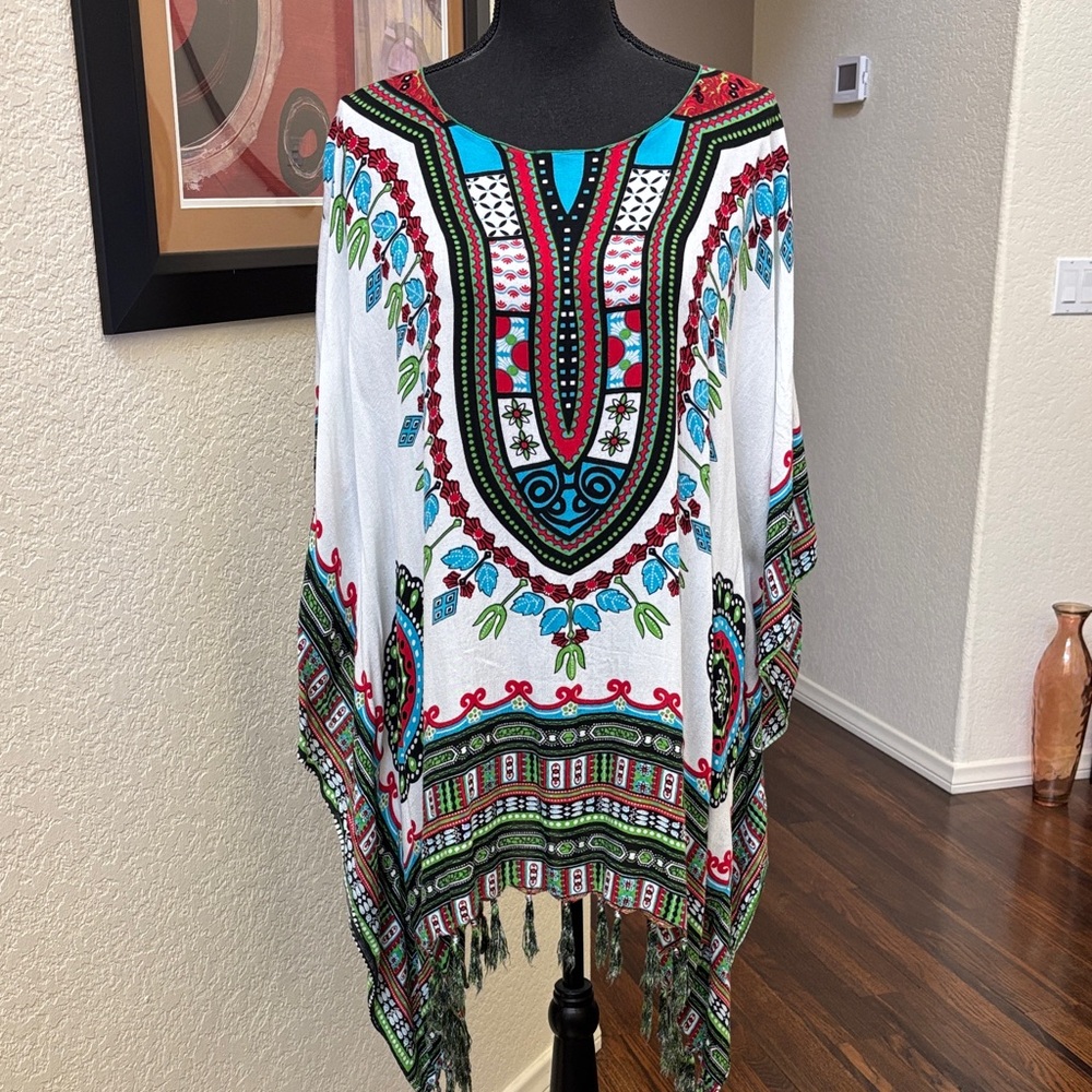 Bali Queen Bohemian Kaftan/Poncho